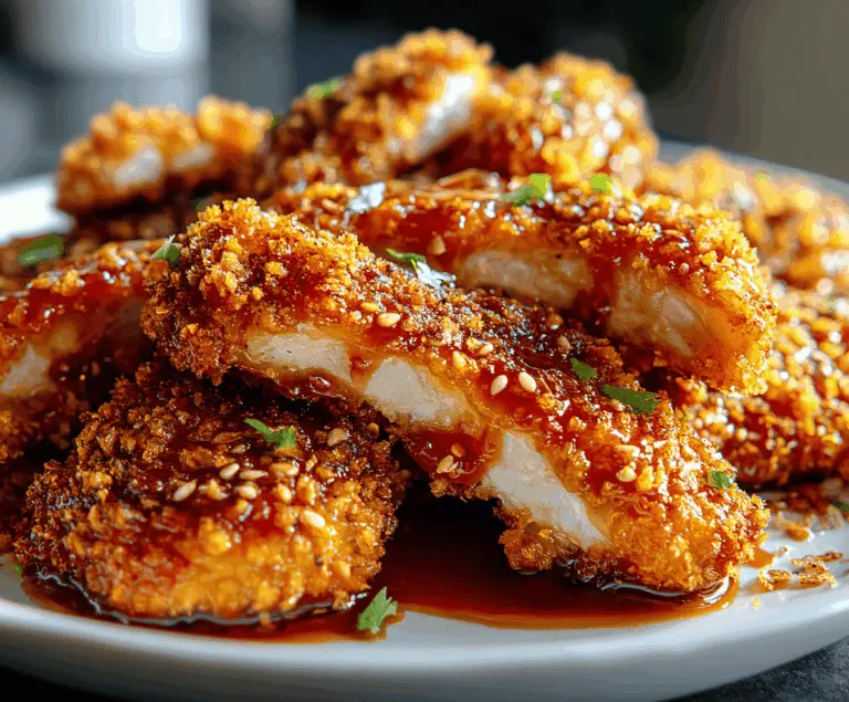 Baked Crunchy Hot Honey Chicken