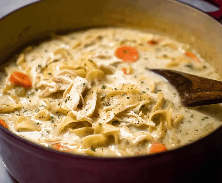 Creamy Chicken Noodle Soup