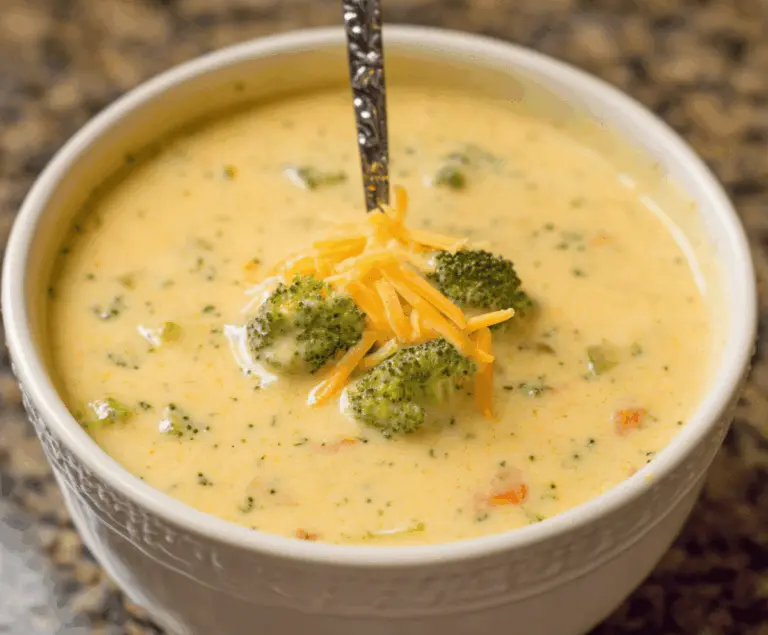 Creamy Potato Broccoli Cheddar Soup