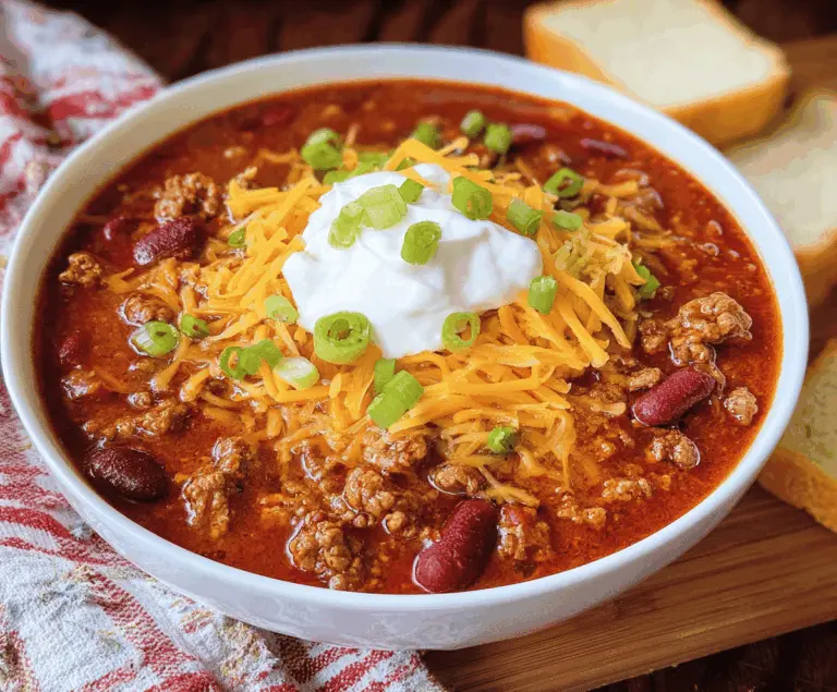 Crock Pot Chili