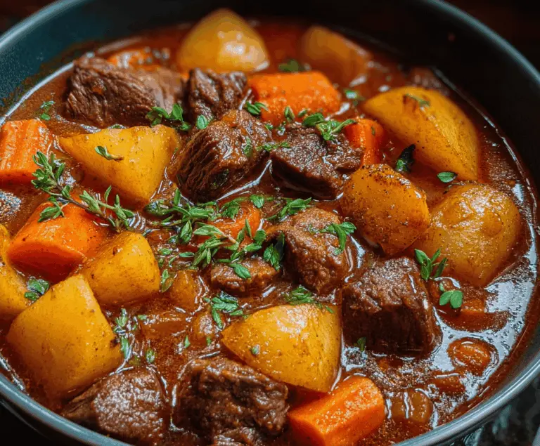 Homemade Beef Stew