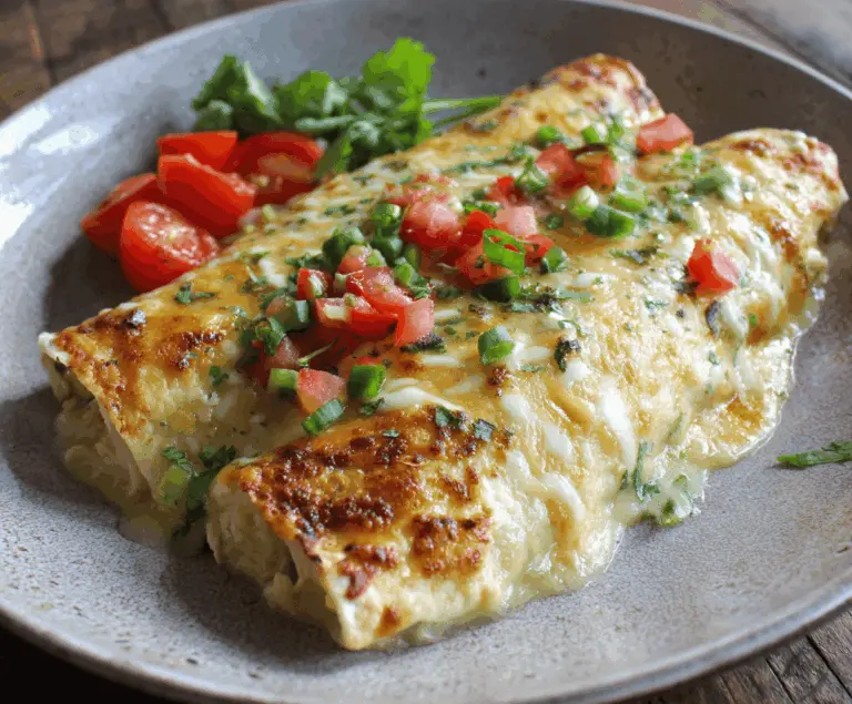 Low Carb White Chicken Enchiladas