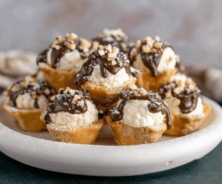 Mini Cannoli Bites