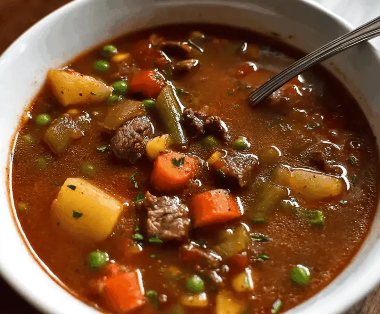 Vegetable Beef Soup