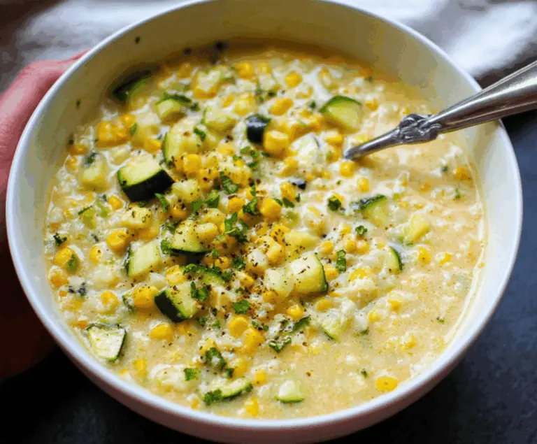 Zucchini Corn Chowder
