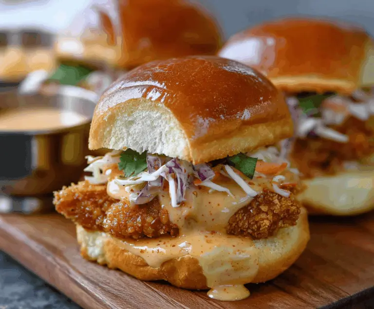 Bang Bang Chicken Sliders