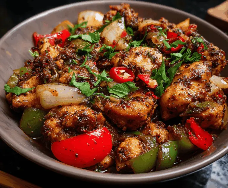 Black Pepper Chicken