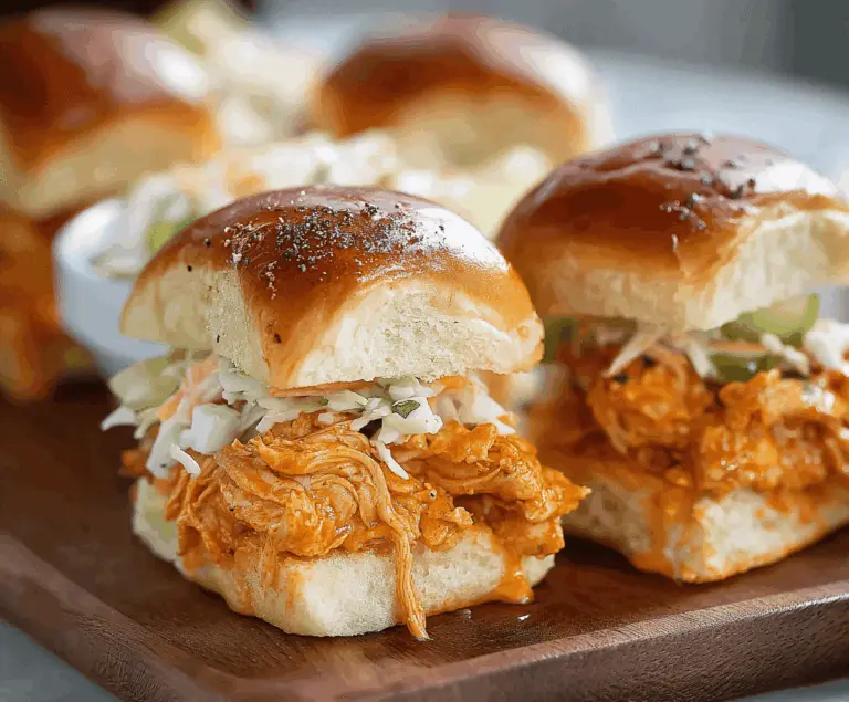 Buffalo Chicken Sliders