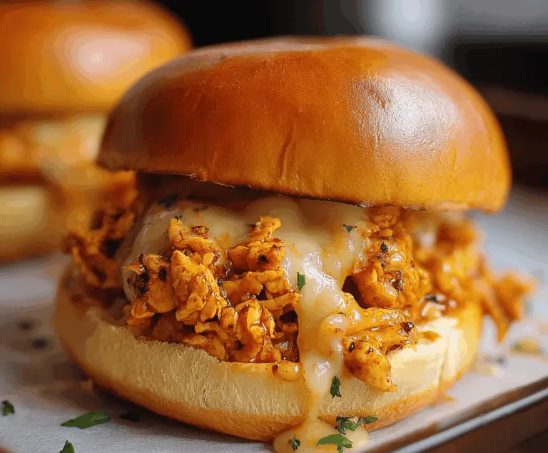 Cajun Chicken Sloppy Joes
