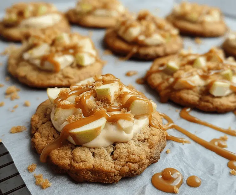 Caramel Apple Cookies