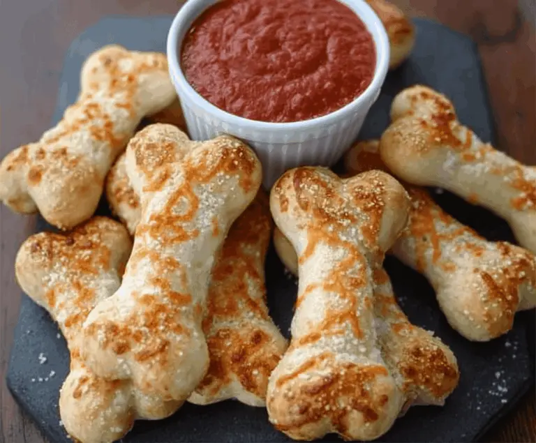 Cheesy Breadstick Bones