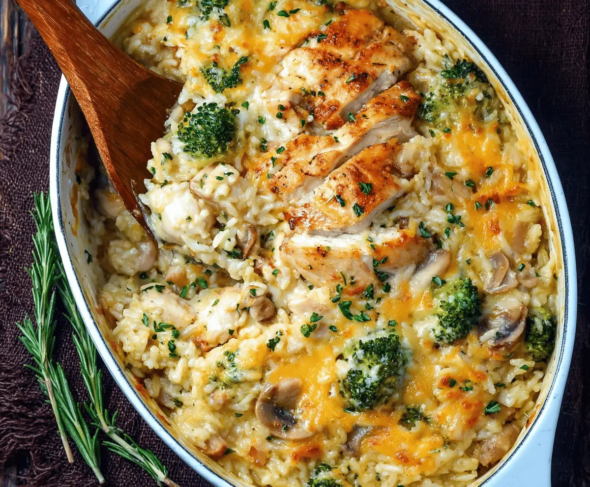 Easy Chicken and Rice Bake Recipe