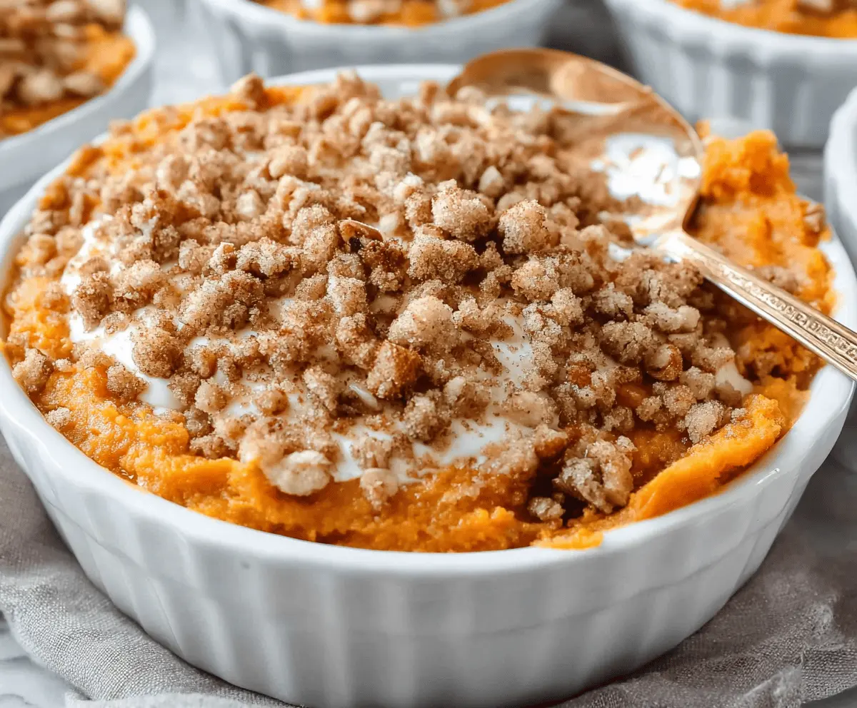 Copycat Ruth’s Chris Sweet Potato Casserole