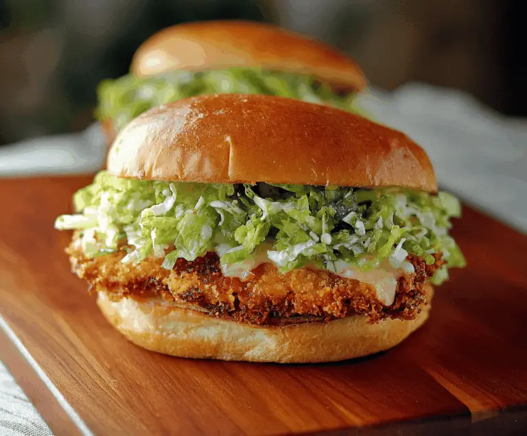 Crispy Chicken Caesar Sandwich