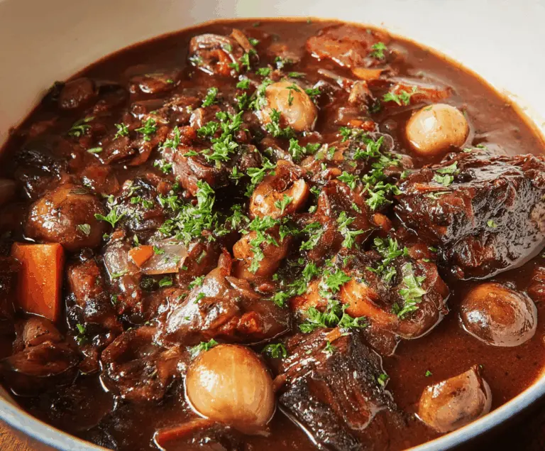 French Beef Bourguignon