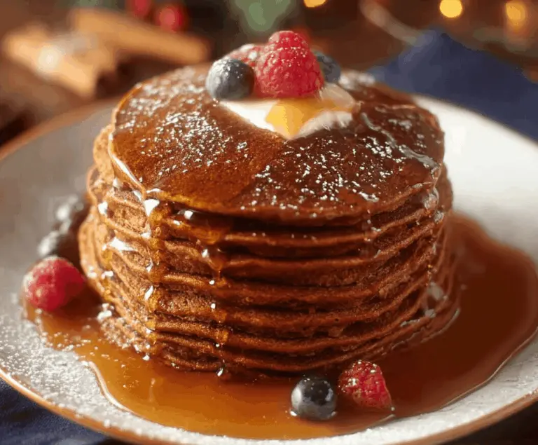 Gingerbread Pancakes