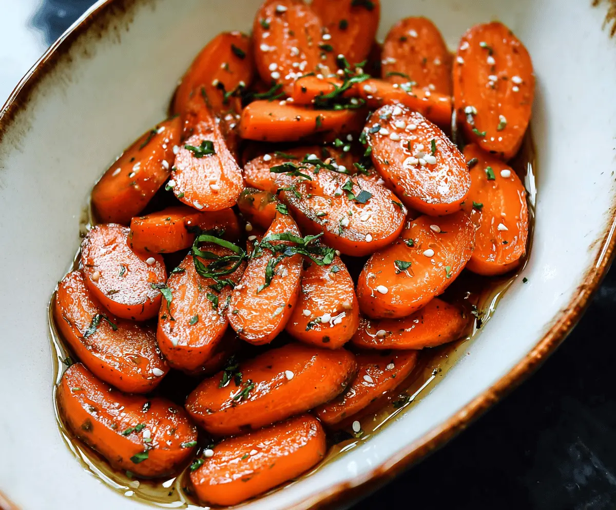 Glazed Carrots — glossy, buttery, and perfectly sweet