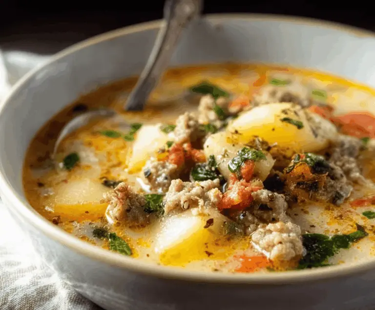 Italian Sausage and Potato Soup