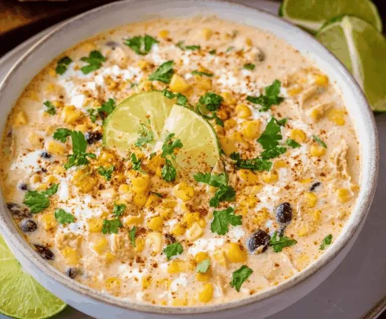 Mexican Street Corn Soup Crockpot
