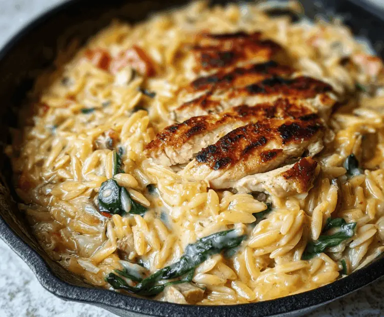 Monterey Chicken Orzo
