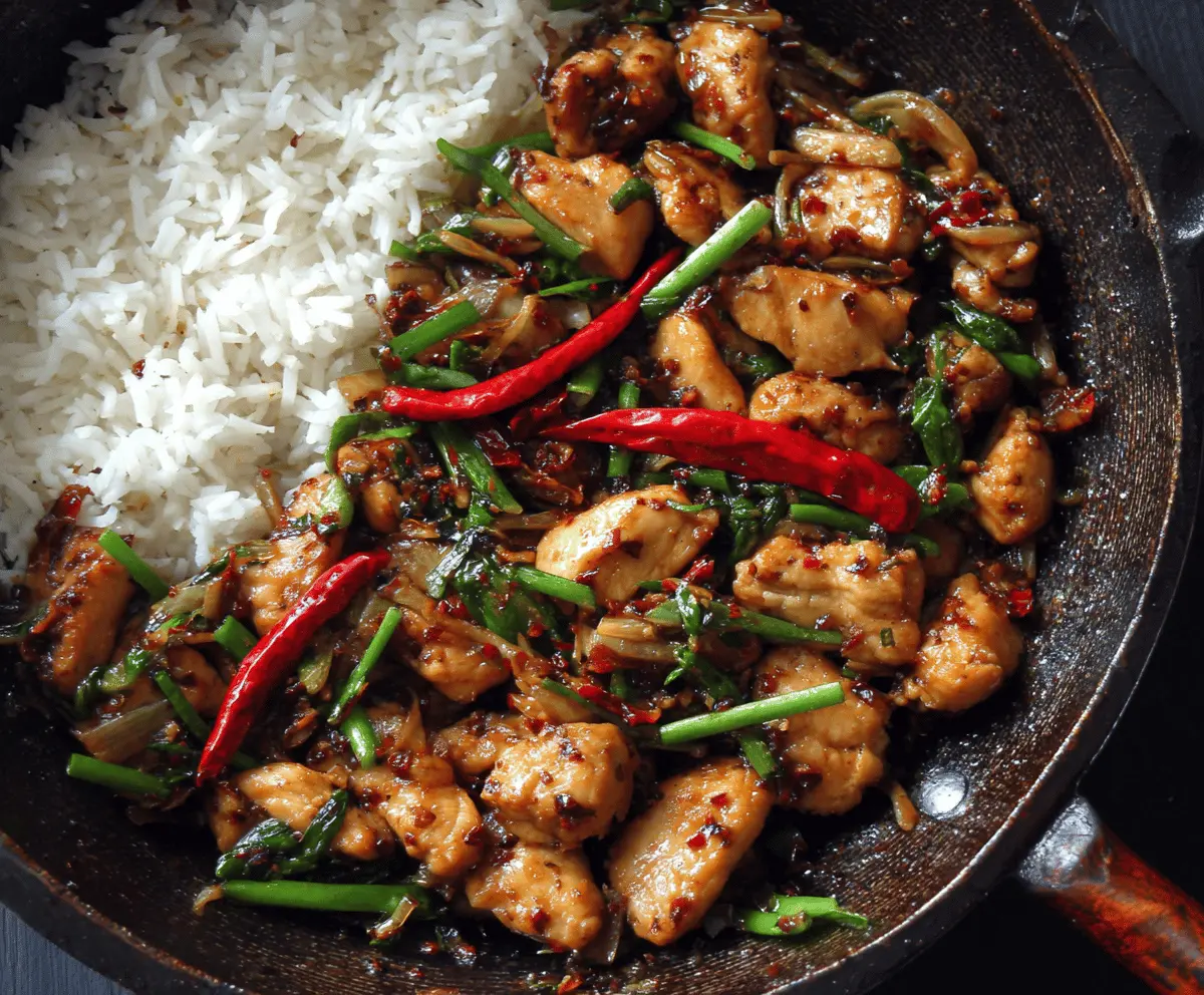 Easy Stir-Fried Chinese Garlic Chicken