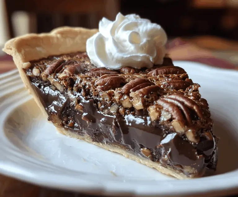 Texas Chocolate Pecan Pie