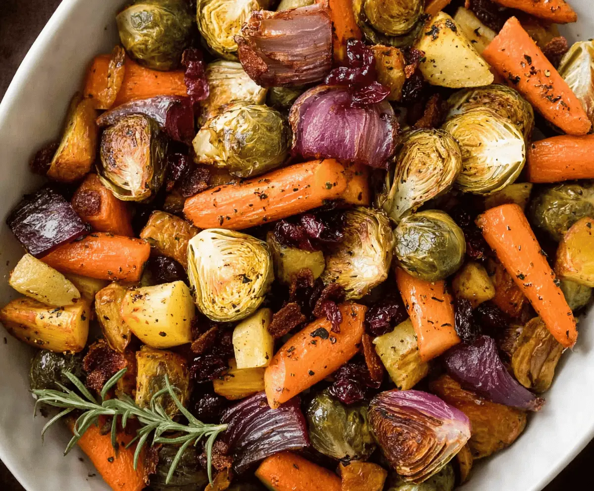 Easy Thanksgiving Roasted Veggies