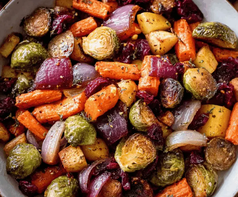 Thanksgiving Roasted Veggies