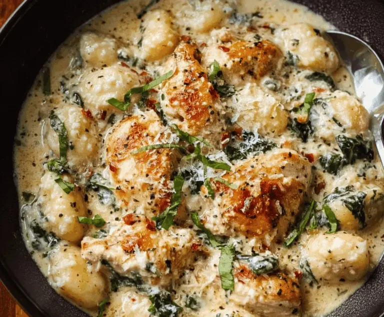 Asiago Chicken Gnocchi