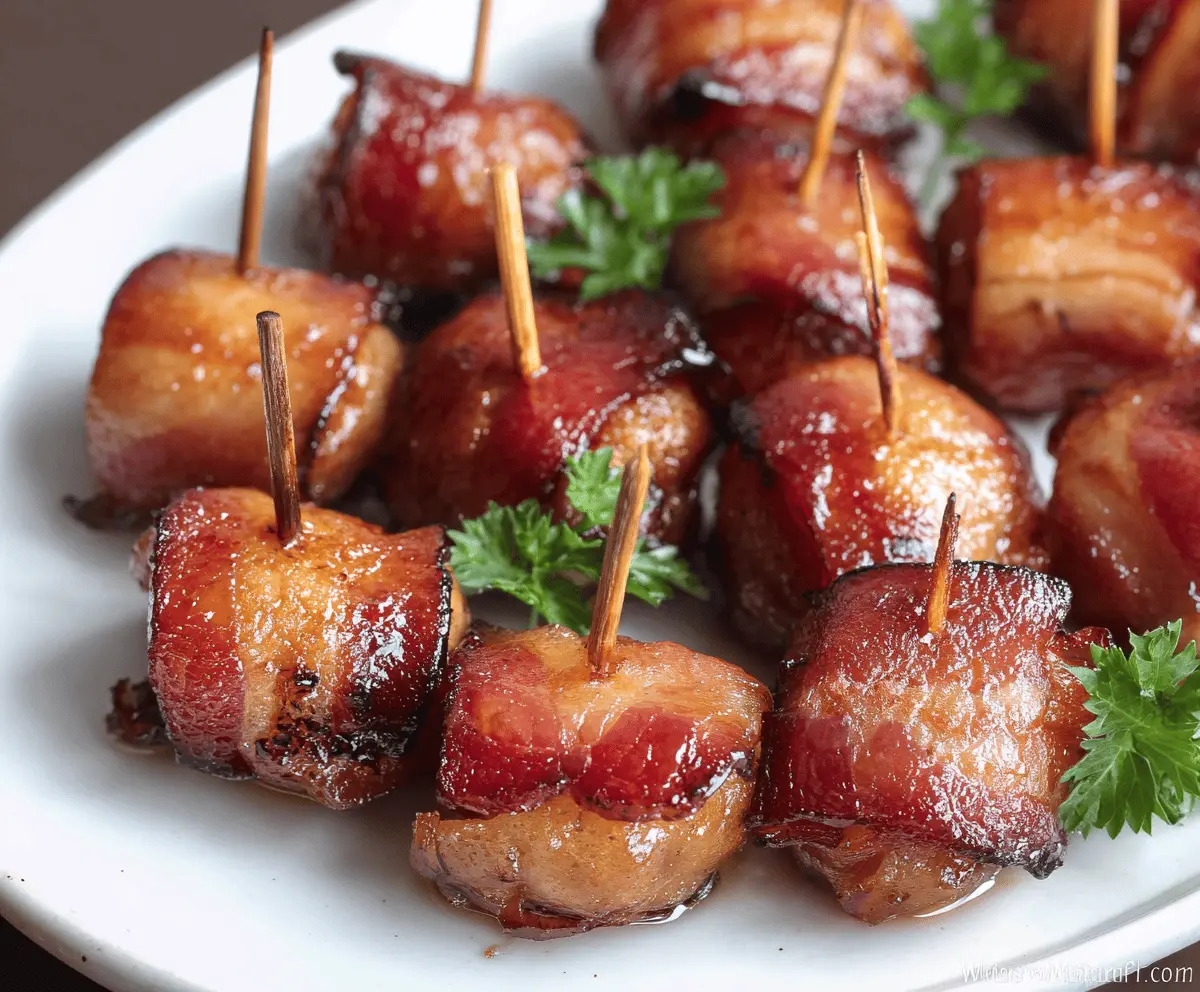 Easy Bacon Wrapped Water Chestnuts