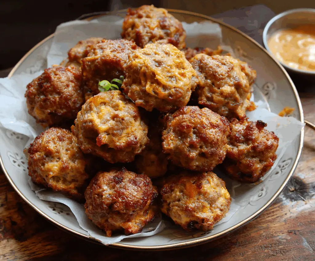 Bisquick Sausage Balls