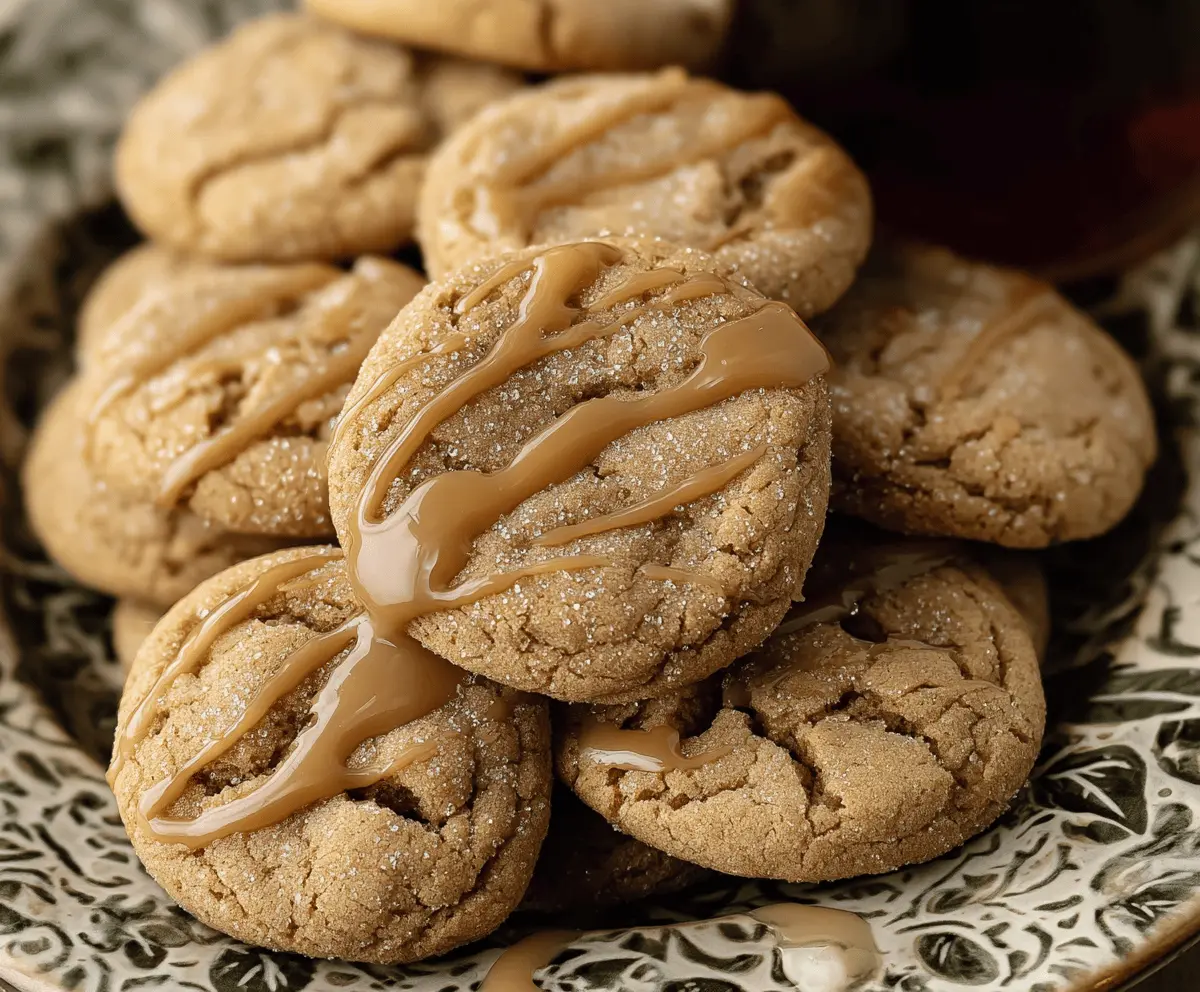 Easy Brown Sugar Maple Cookies