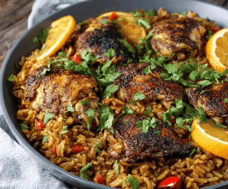 Caribbean Chicken and Rice