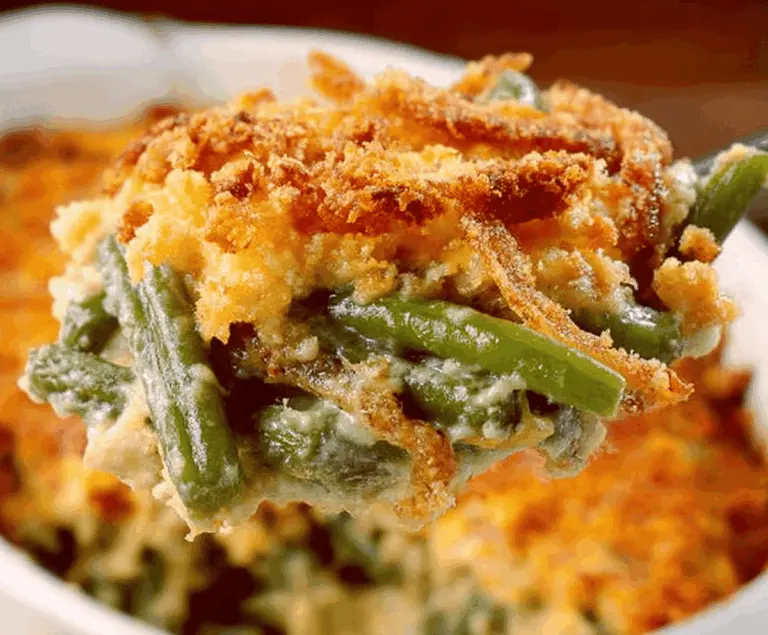 Cheddar Bay Green Bean Casserole