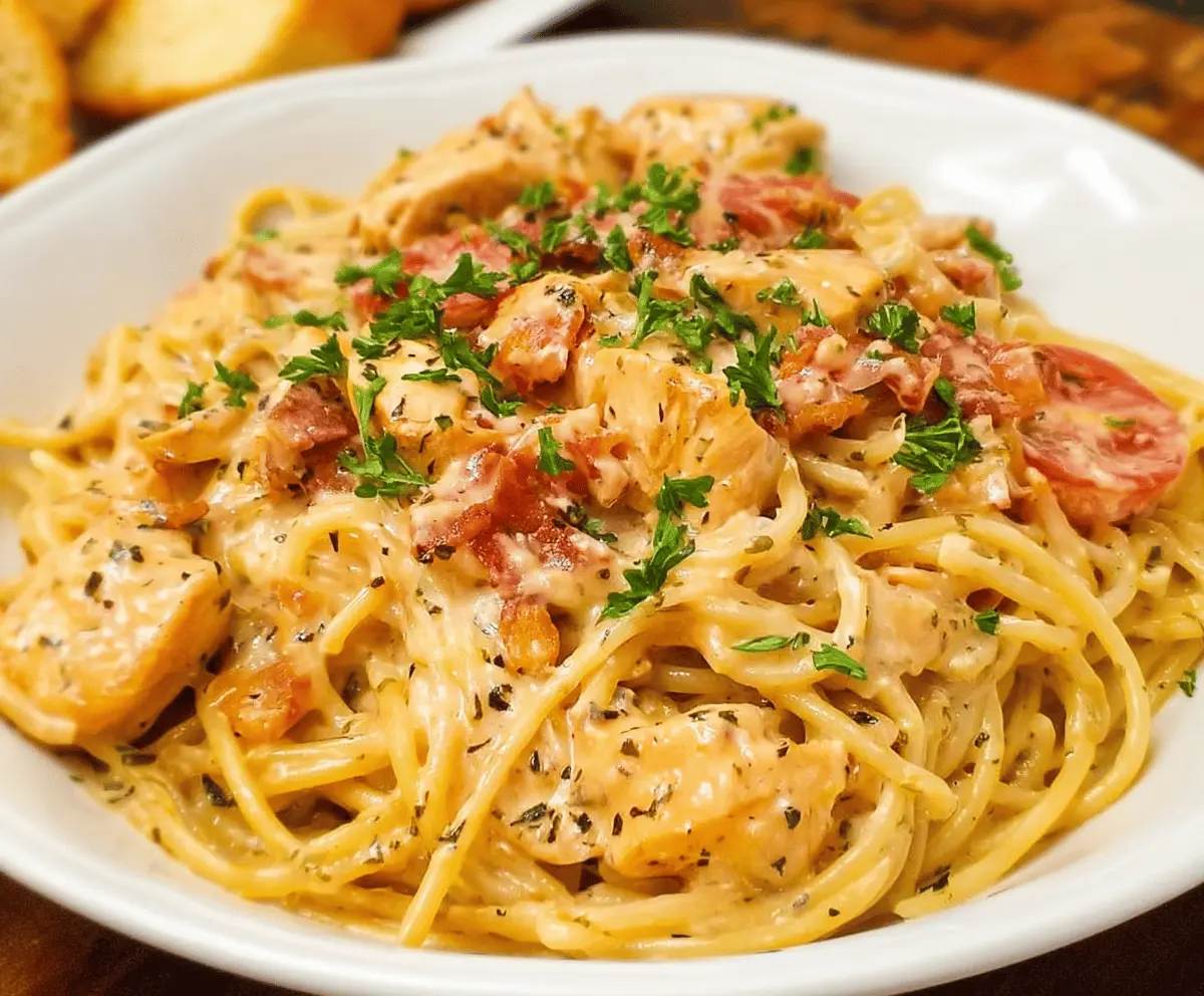 Easy Chicken Spaghetti Recipe