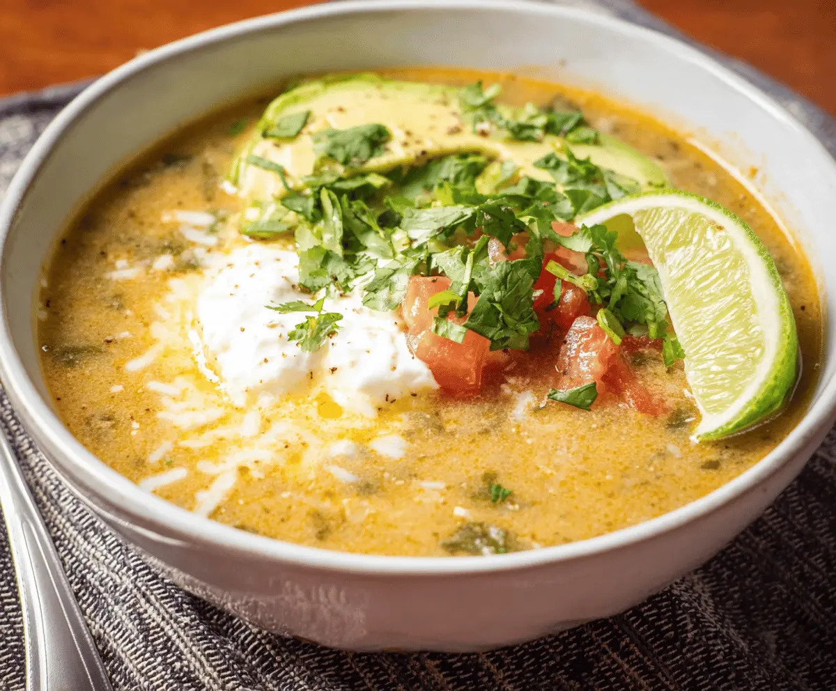 Easy Chile Relleno Soup Recipe