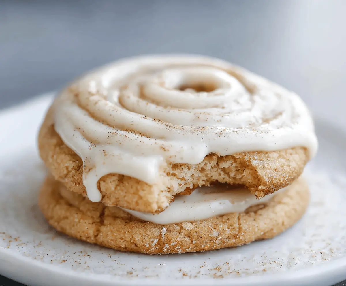 Soft Cinnamon Roll Cookies Recipe