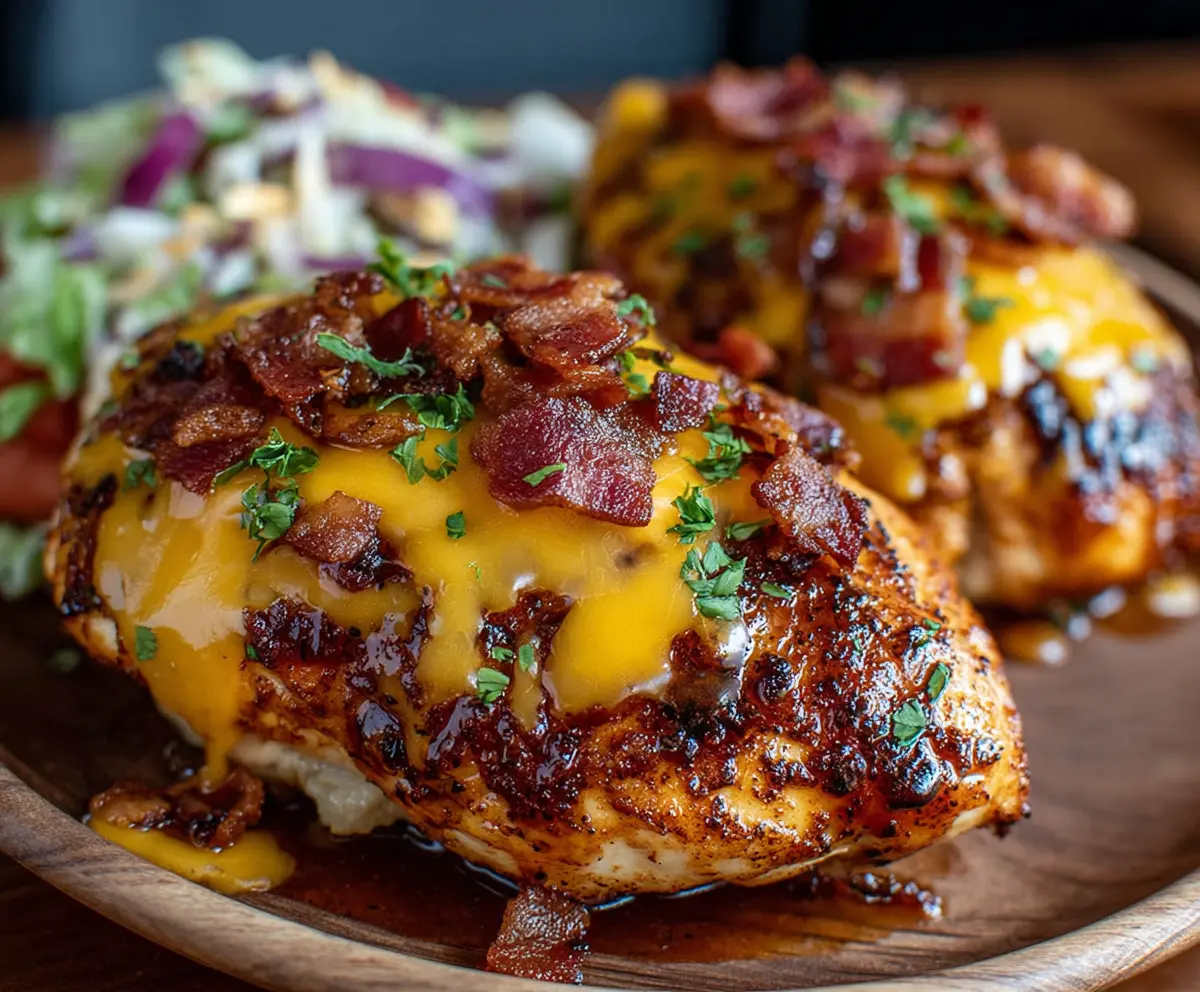 Easy Cowboy BBQ Bacon Cheddar Chicken