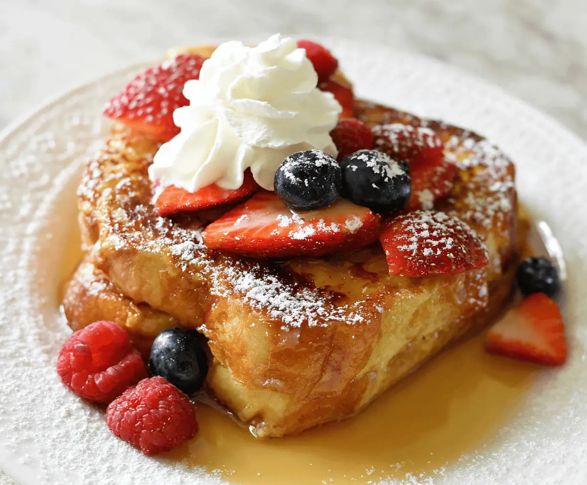 Easy Crème Brûlée French Toast