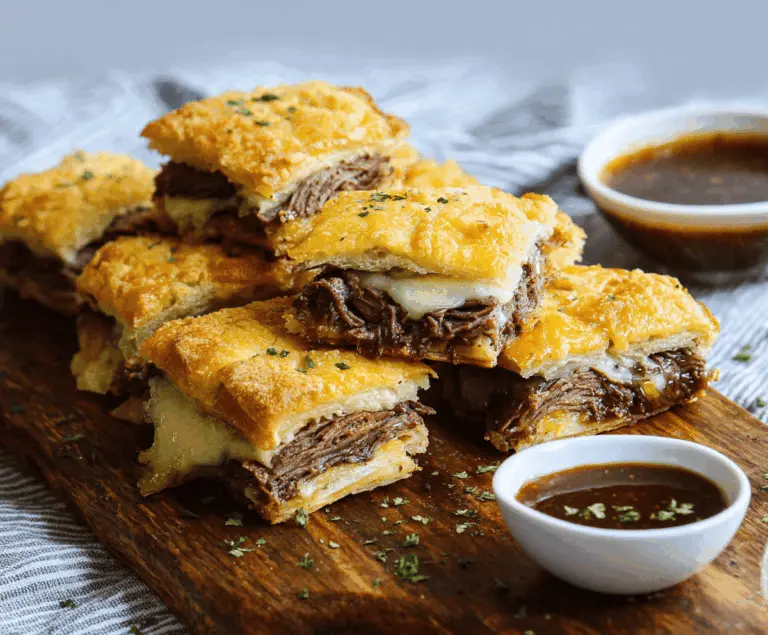 Delicious French Dip Squares