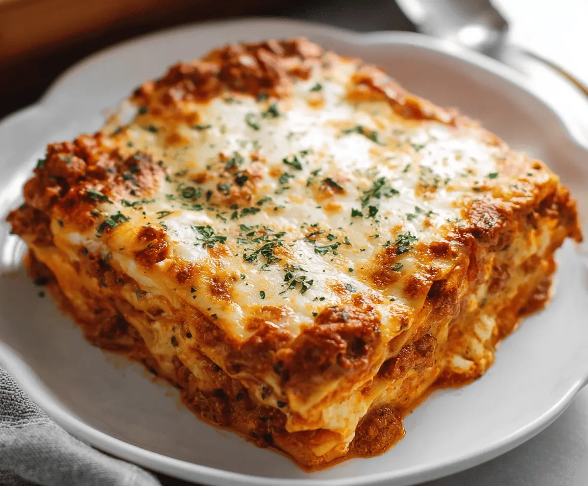 Easy Homemade Lasagna Recipe