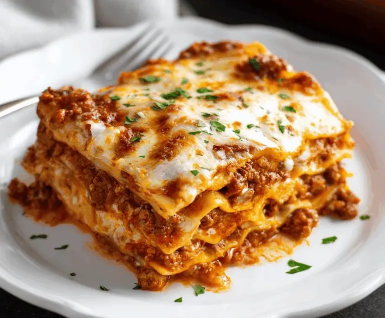 Easy Homemade Lasagna Recipe