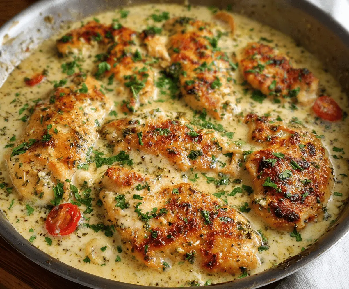 Easy Garlic Parmesan Chicken Bake