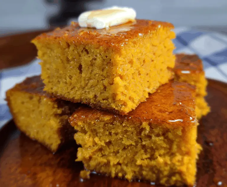 Honey Butter Sweet Potato Cornbread