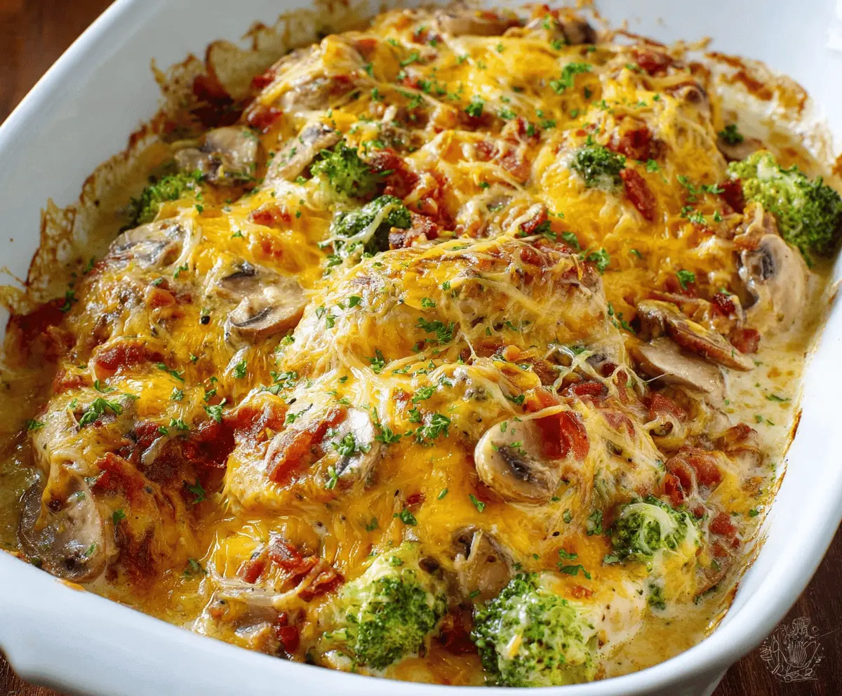 Easy Low Carb Chicken Casserole