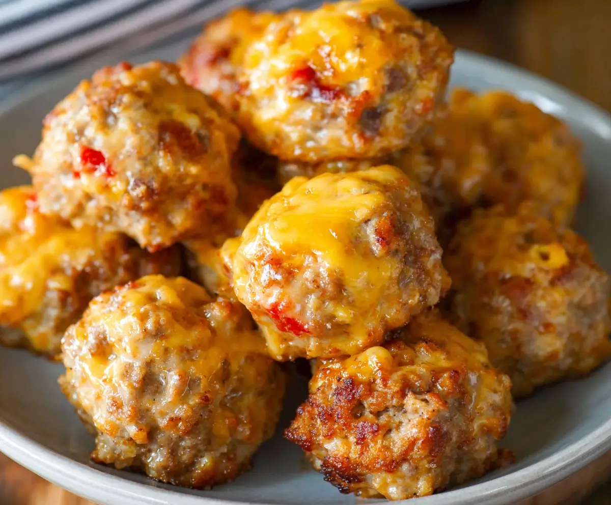 Easy Pioneer Woman Sausage Balls