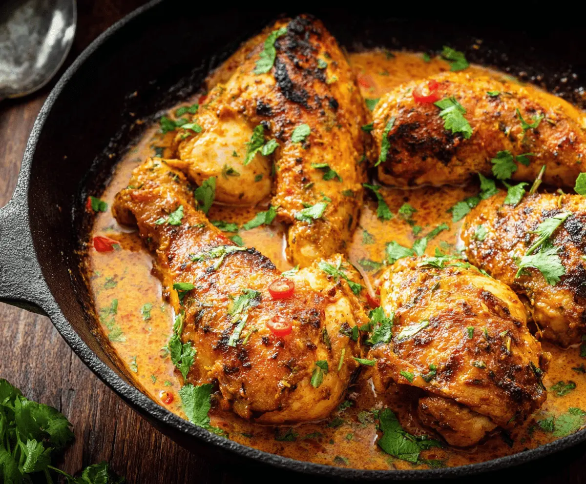 Spicy Brazilian Coconut Chicken Recipe