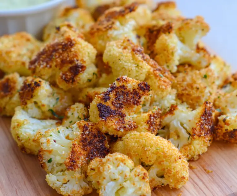Air Fryer Parmesan Roasted Cauliflower