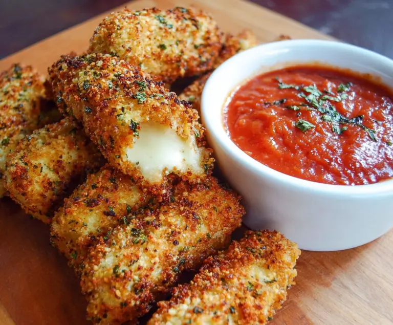 Baked Mozzarella Sticks