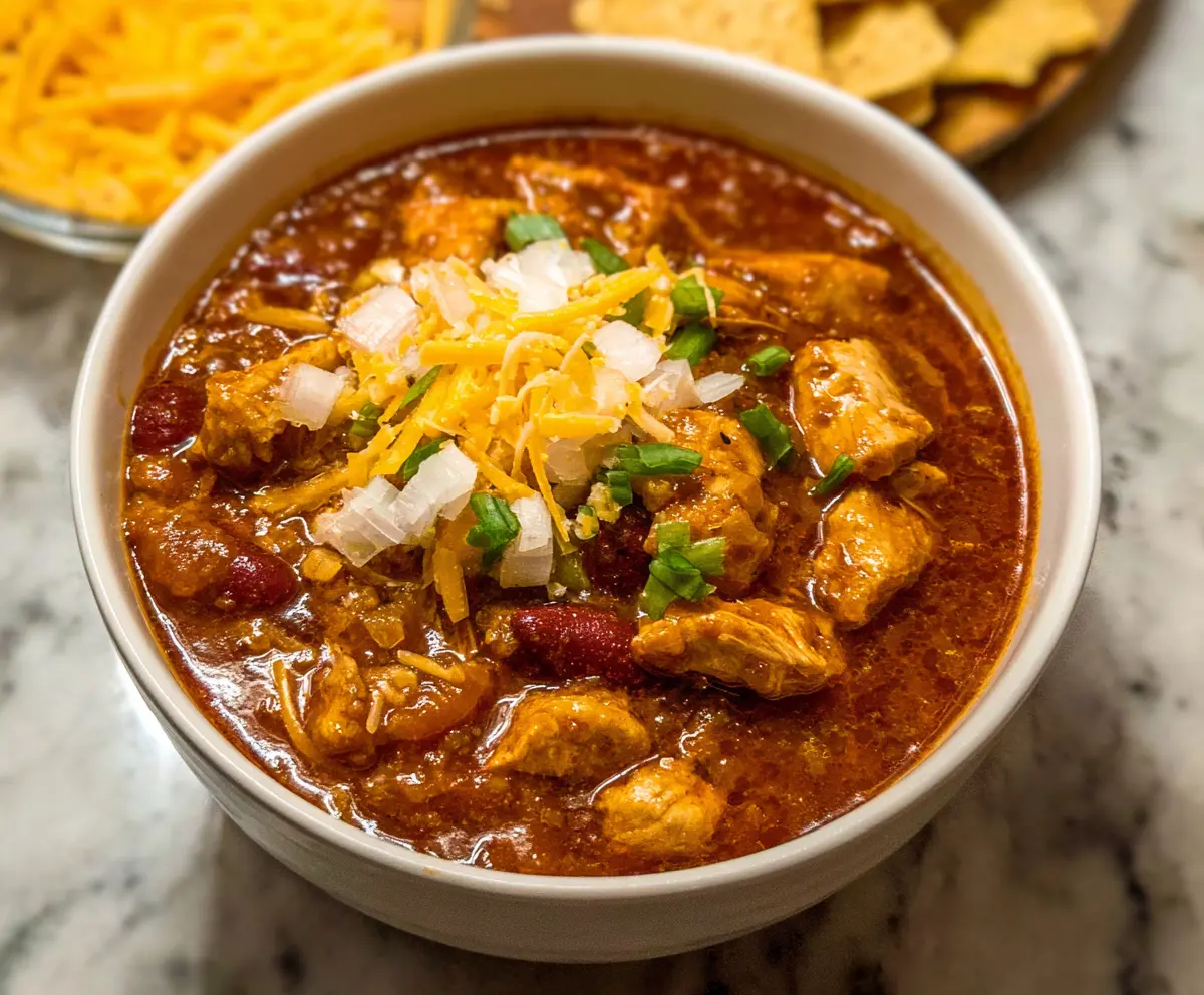 Easy Chicken Chili Recipe